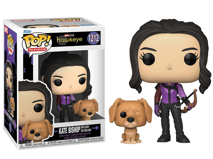 Funko Pop Marvel: Hawkeye - Kate Bishop w/ Pizza Dog