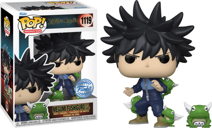 Funko Pop Animation: Jujutsu Kaisen - Megumi w/ Frogs (Special)