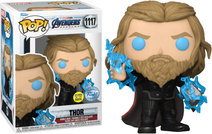 Funko Pop Marvel: Endgame - Thor w/ Hammer Glow