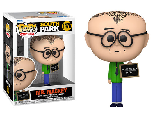 Funko Pop Animation: South Park - Mr. Mackey w/Sign