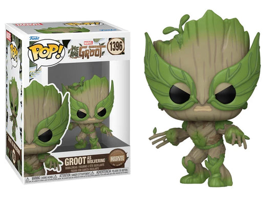 Funko Pop Marvel: We Are Groot - Groot as Wolverine