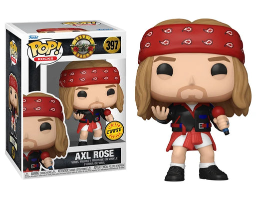 Funko Pop Rocks: Guns N' Roses - Axl Rose 1992 (CHASE)