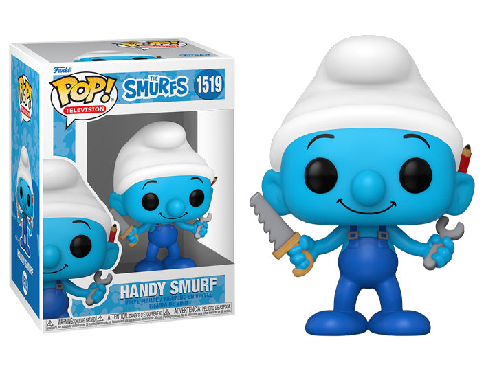 Funko Pop Animation: Pitufos - Handy Smurf