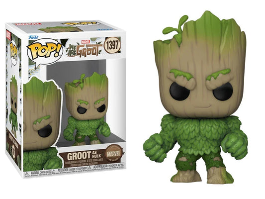 Funko Pop Marvel: We Are Groot - Groot as Hulk