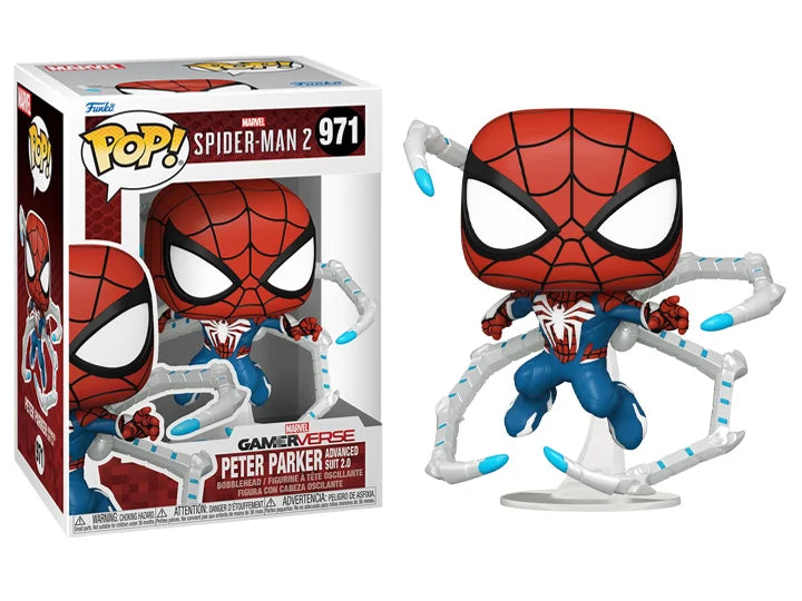 Funko Pop Marvel: Spider-Man 2 -  Peter Parker Advanced Suit 2.0