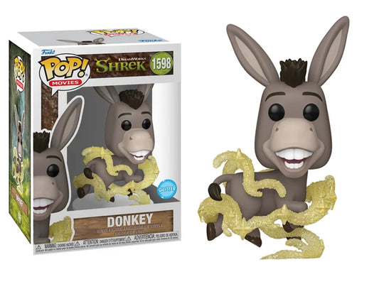 Funko Pop Movies: Shrek - Donkey w/ Glitter