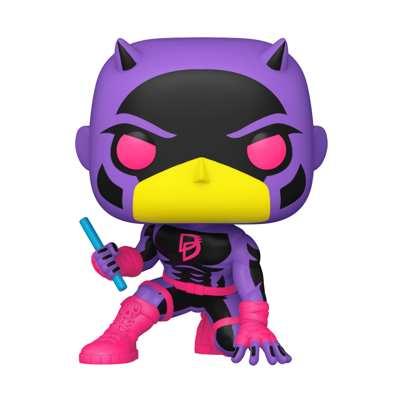 Funko Pop Marvel: Daredevil 50th - Daredevil Shadowland BlackLight