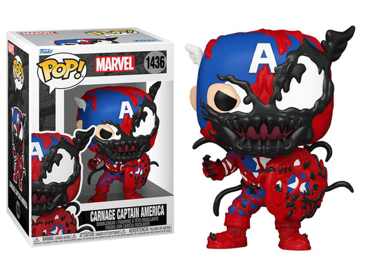 Funko Pop Marvel: Absolute Carnage - Captain America Carnage