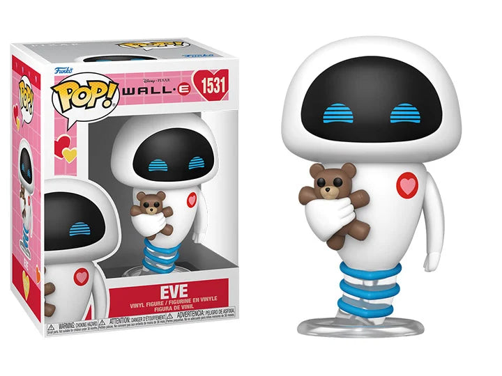 Funko Pop Disney: Valentines Day - Eve w/ Teddy bear