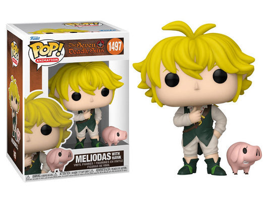 Funko Pop Animation: Seven Deadly Sins - Meliodas w/ Hawk