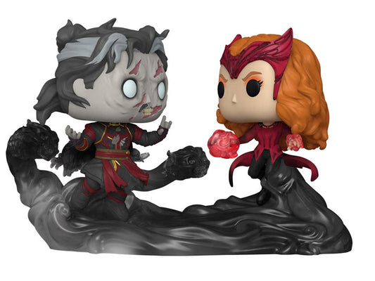 Funko Pop Marvel: Multiverse of Madness - Dead Strange Vs Scarlet Witch