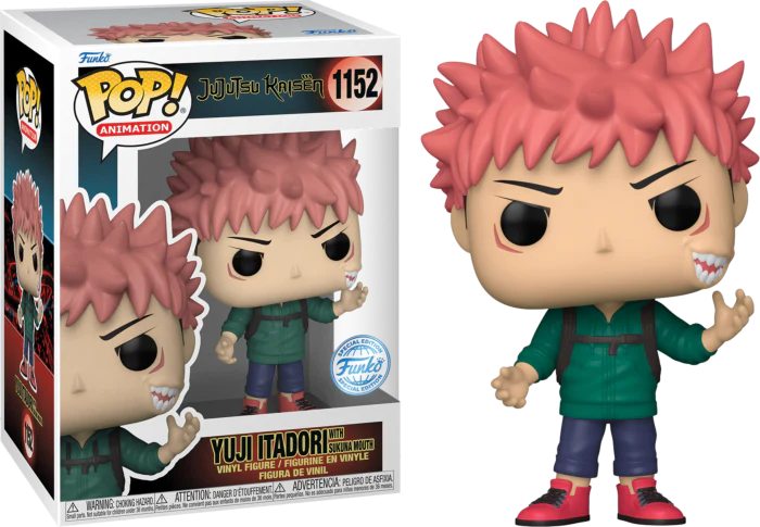 Funko Pop Animation: Jujutsu Kaisen - Itadori w/ Mouth (Special)