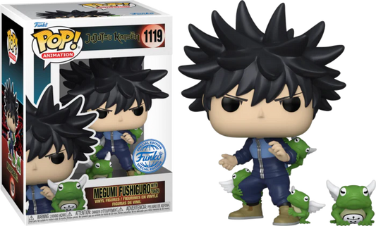 Funko Pop Animation: Jujutsu Kaisen - Megumi w/ Frogs (Special)