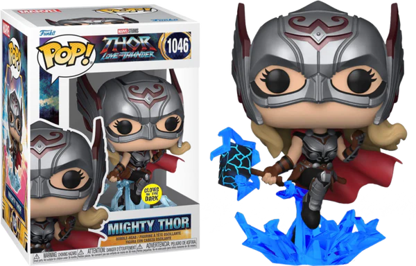 Funko Pop Marvel: Love And Thunder - Mighty Thor Glow
