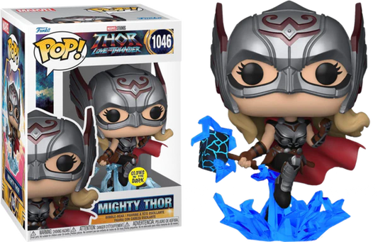 Funko Pop Marvel: Love And Thunder - Mighty Thor Glow