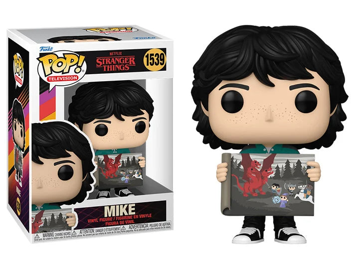 Funko Pop Television: Stranger Things - Mike w/ Painting