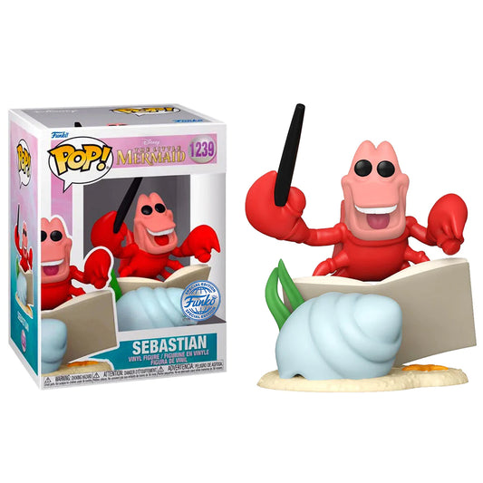 Funko Pop Disney: Sirenita - Sebastian w/Partitures.