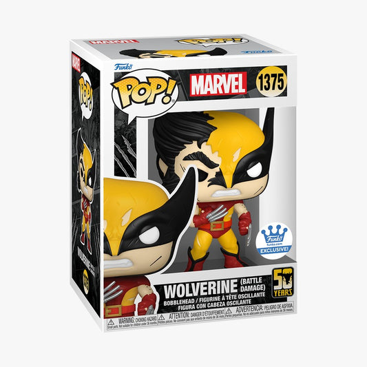 Funko Pop Marvel: Wolverine Battle Damage (Special Edition)