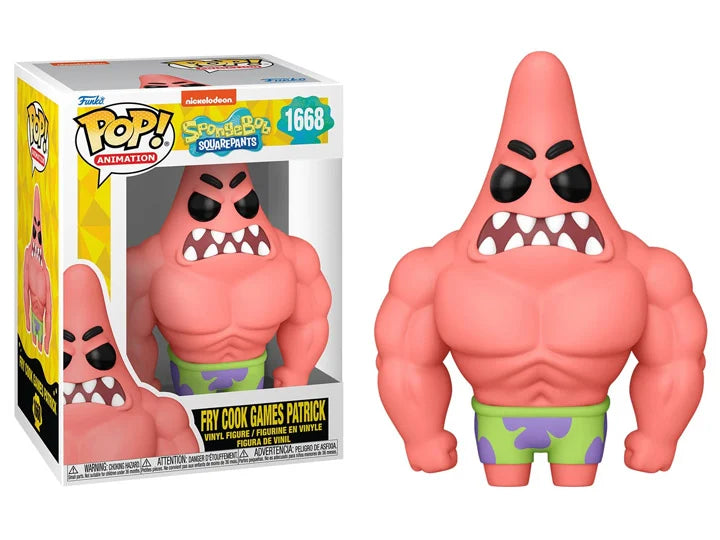 Funko Pop Animation: Bob Esponja - Patricio Musculoso