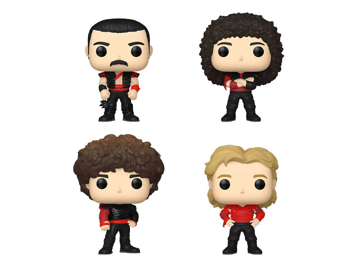 Funko Pop Rocks: Queen - Radio Gaga 4-Pack