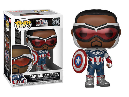 Funko Pop Marvel: Falcon/Winter Soldier - Captain America