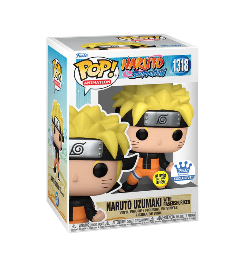 Funko Pop Animation: Naruto - Naruto w/ Rasenshuriken GLOW