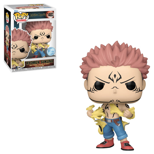 Funko Pop Animation: Jujutsu Kaisen - Sukuna Tearing Shirt