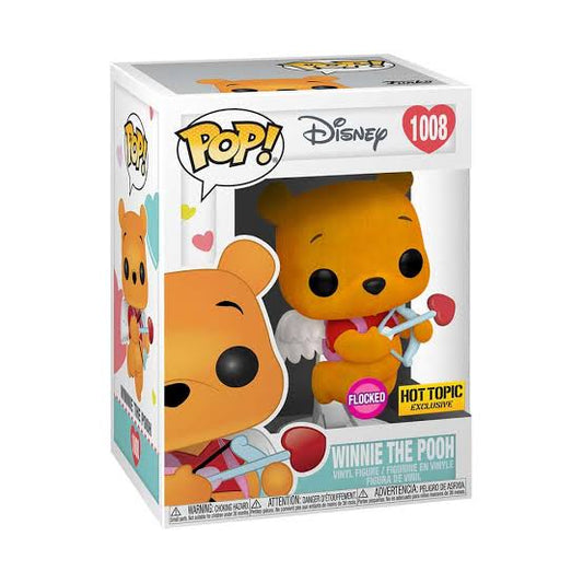 Funko Pop Disney: Winnie Pooh - Winnie Valentine Flocked