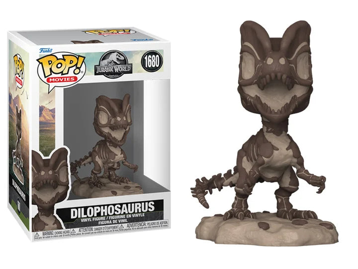 Funko Pop Movies: Jurassic Park - Dilophosaurus Fossil